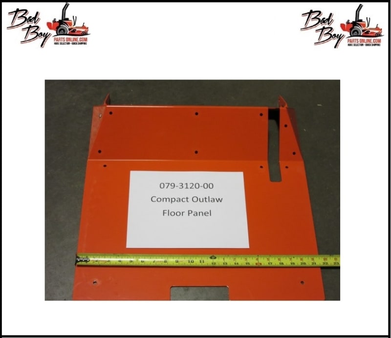 Compact Outlaw Floor Panel - Bad Boy Part# 079-3120-00