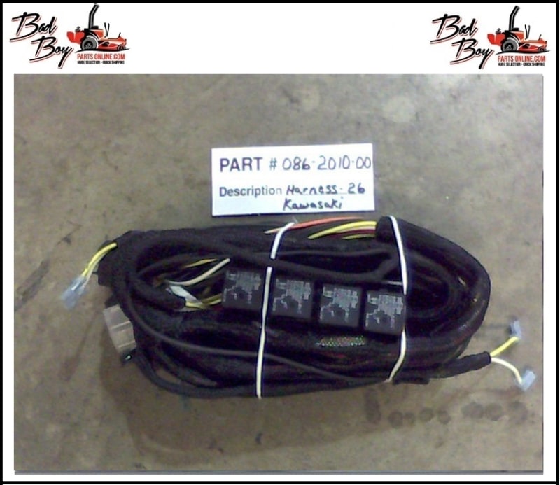 Harness-26 Kawasaki 2006 and up - Bad Boy Part # 086-2010-00