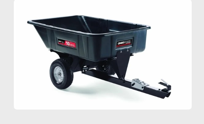 10 CU. Ft. Poly Dump Cart Bad Boy Part# 088-0800-00