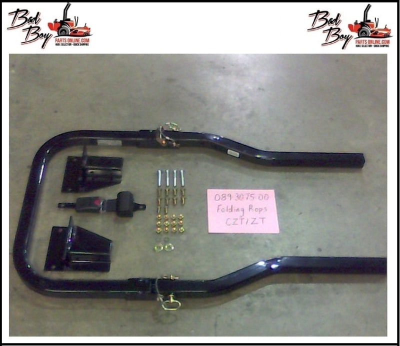 Folding ROPS for CZT ZT 089-3075-00