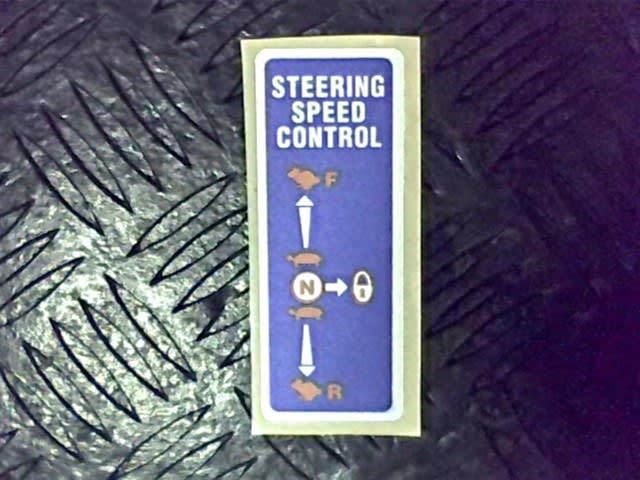 091-3304-00 Lexan Speed Control-Diesel