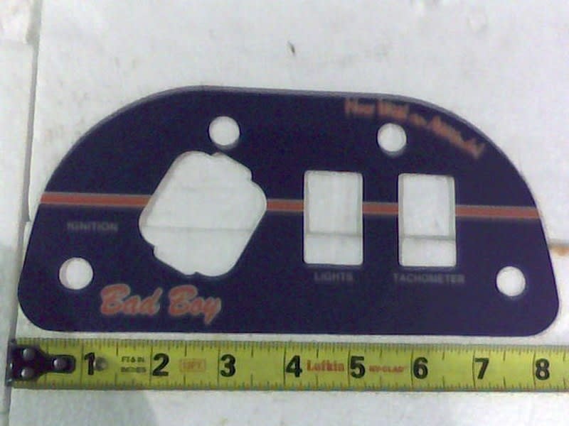 091-5507-00 Control Panel Decal 2008 AOS-L