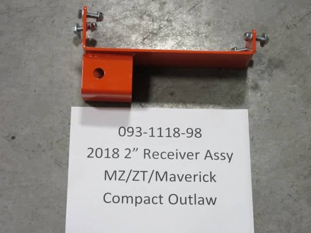 093-1118-98 - Bad Boy Mowers  2" Rear Hitch Receiver 093111898