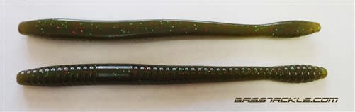 4.5" Flat Belly Treat Worm 2 cavity