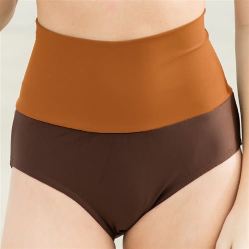 High Waist Dance Briefs - Choose Your Band Color