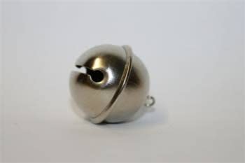 1-3/8" SILVER COLOR JINGLE BELL