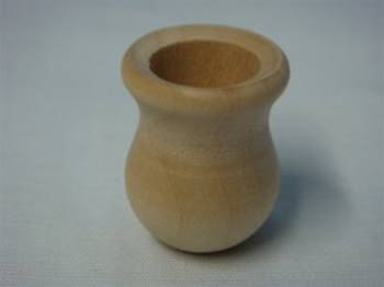 CANDLE CUPS MINI   3/4" DIA 1"  TALL 1/2" HOLE
