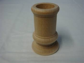 CANDLESTICK  CLASSIC  1-5/8" DIA 2-1/2"  TALL 7/8" HOLE