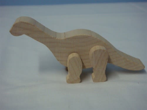 DINOSAUR BRONTOSAURUS 1-1/2" TALL AND 3-3/4" LONG
