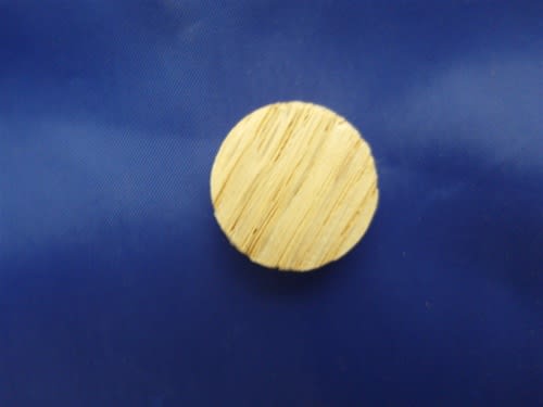 FGP-34  3/4" OAK PLUG FACE GRAIN (SIDE GRAIN)