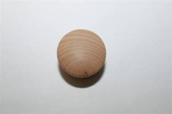 WOOD KNOB 1-1/4"