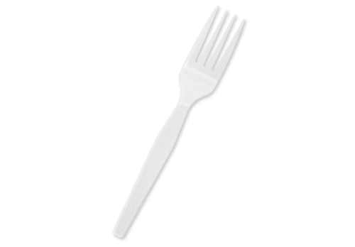 Forks, Plastic, White -X-Heavy Duty ( 1,000/cs)