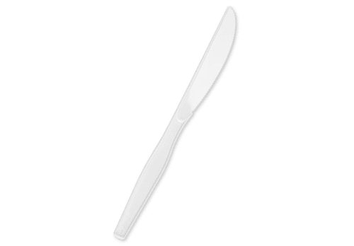 Knives-White Plastic, X-Heavy Duty, 1000/cs