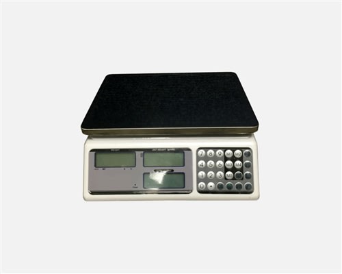 12" x 11" counting scale with a durable platform, designed for accurate part counting and weighing.