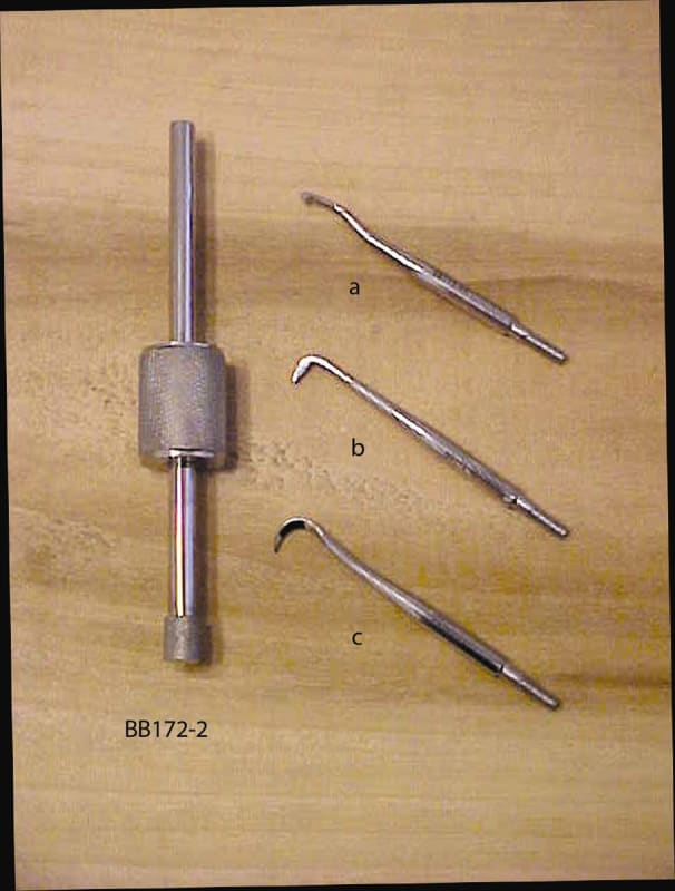 BB172 -2 Manual Morell Crown Remover
