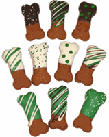 St. Patrick's Day Peanut Butter Dog Bones Cookies Treats