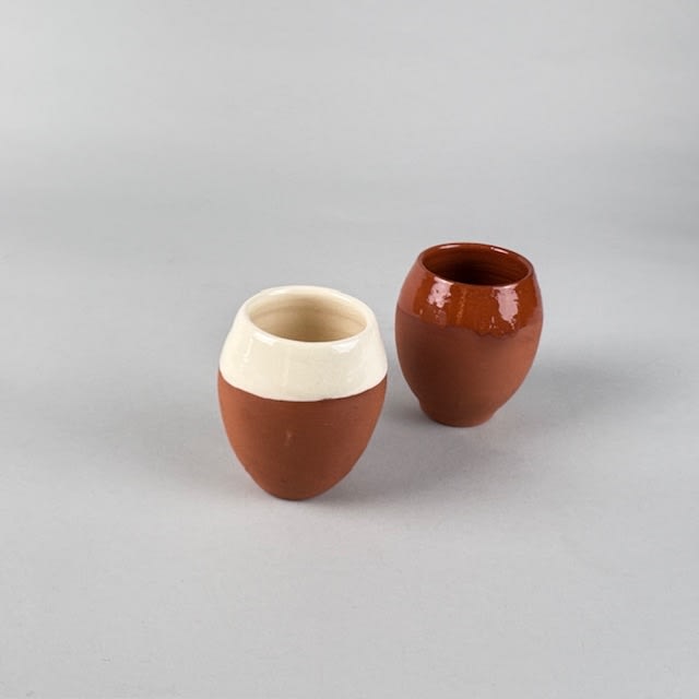 Terra Cotta Wine Cups