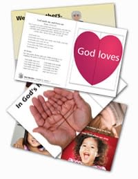 Wee Wonder Bible Activity Cards 6: Loving God