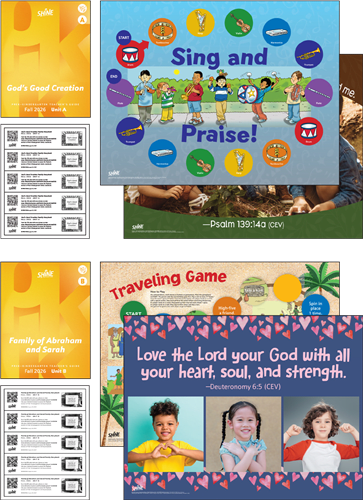 Fall A & B PreK - K Teaching Kit  - Digital