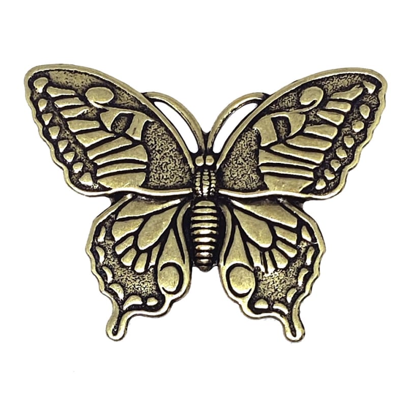 Brushed Brass Butterfly