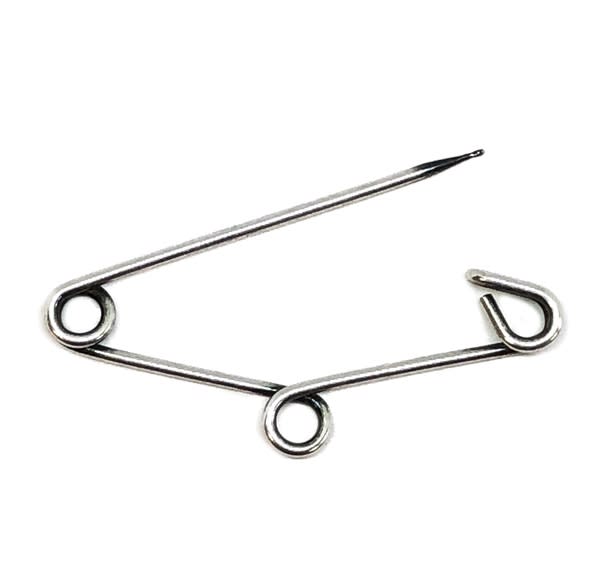 Safety Pin Brooch  Safety pin brooch, Safety pin, Brooch pin