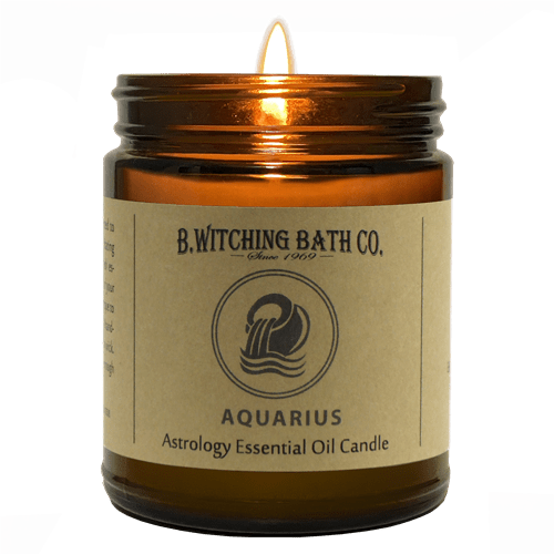 Aquarius Astrology Soy Wax Candle