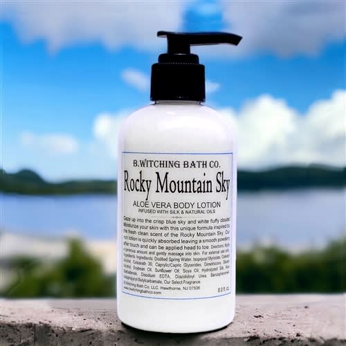 Rocky Mountain Sky Aloe Vera Hand and Body Lotion