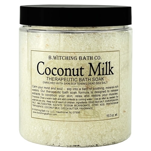 Coconut Milk Bath Soak Dead Sea Salt