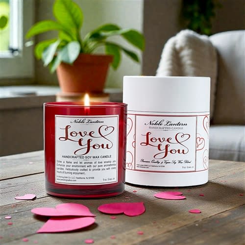 Love You Soy Wax Candle
