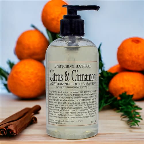Citrus and Cinnamon Moisturizing Liquid Cleanser