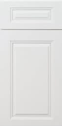 White Newport Raised Panel