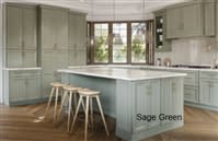 Design with Sage Green Cabinets