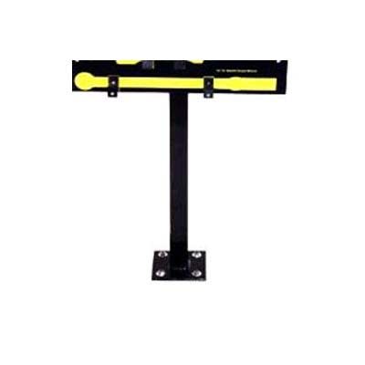 Pedestal stand for TRB-020 tool board, featuring a sturdy black metal frame with a square base Pedestal stand for TRB-020 tool board, featuring a sturdy black metal frame with a square base