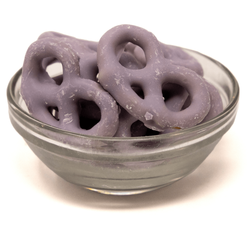 Blueberry Yogurt Covered Pretzels