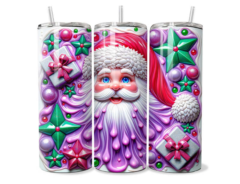 Bright Santa Tumbler