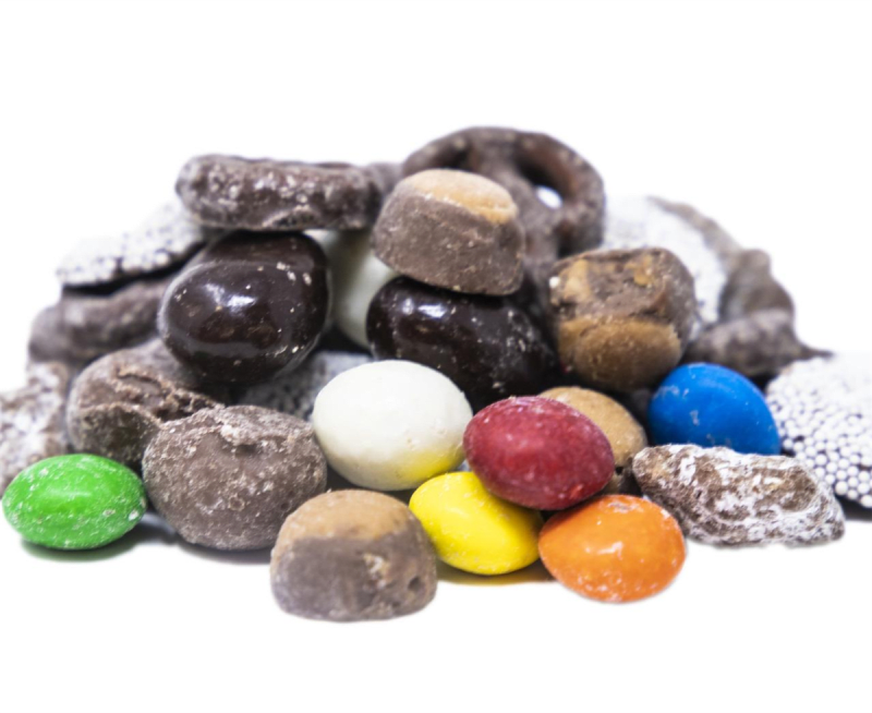 Chocolate Peanut Butter Chow Snack Mix