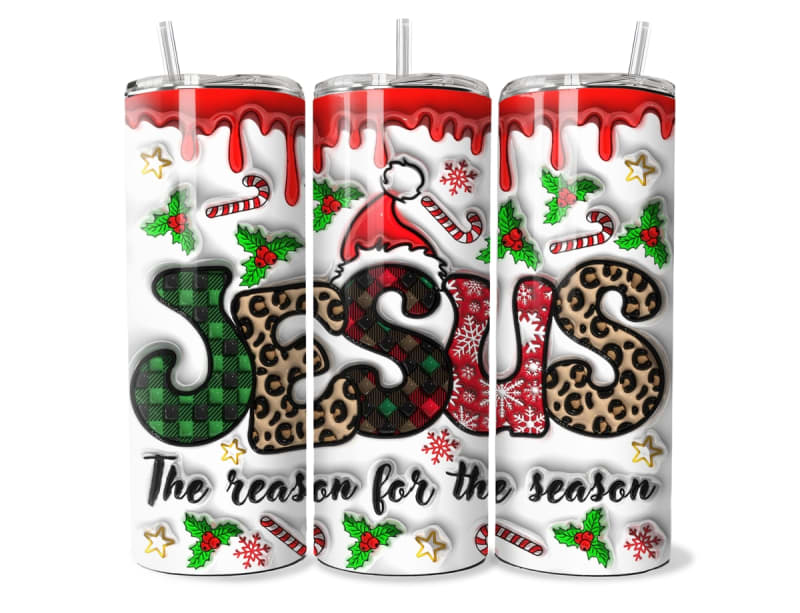 Jesus Reason For The Season Tumbler
