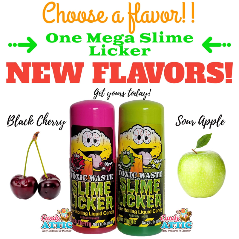 Slime Licker Candy (History, Flavors & Pictures) - Snack History