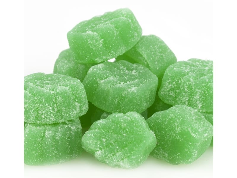 Spearmint Leaves Jelly Candy