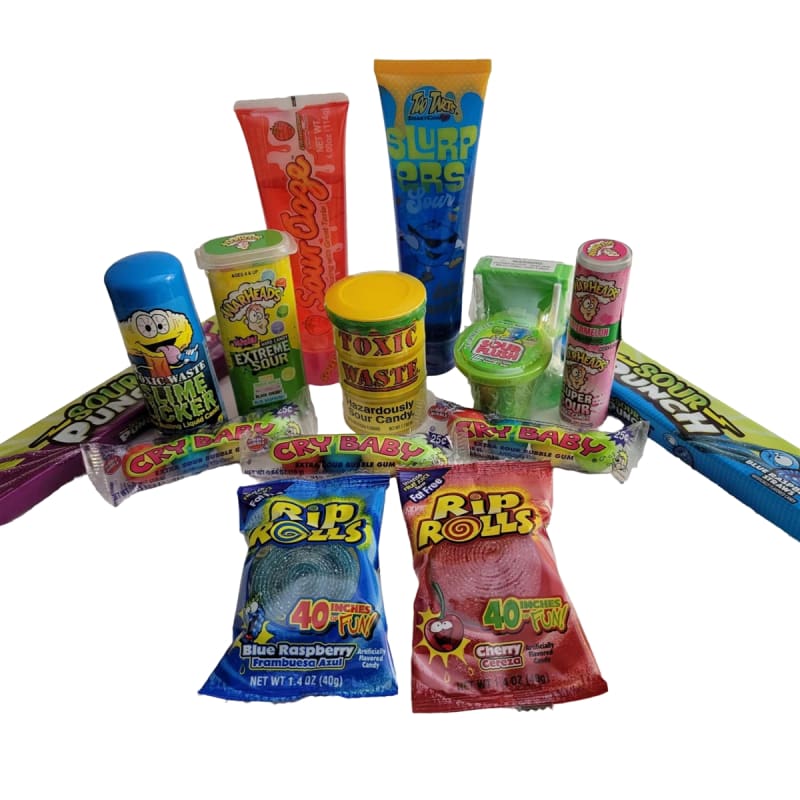 Slime Licker 3-Pack of Blue Razz Sour Candy 