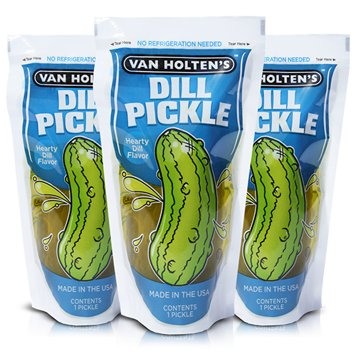 Van Holten's Dill Pickle In A Pouch