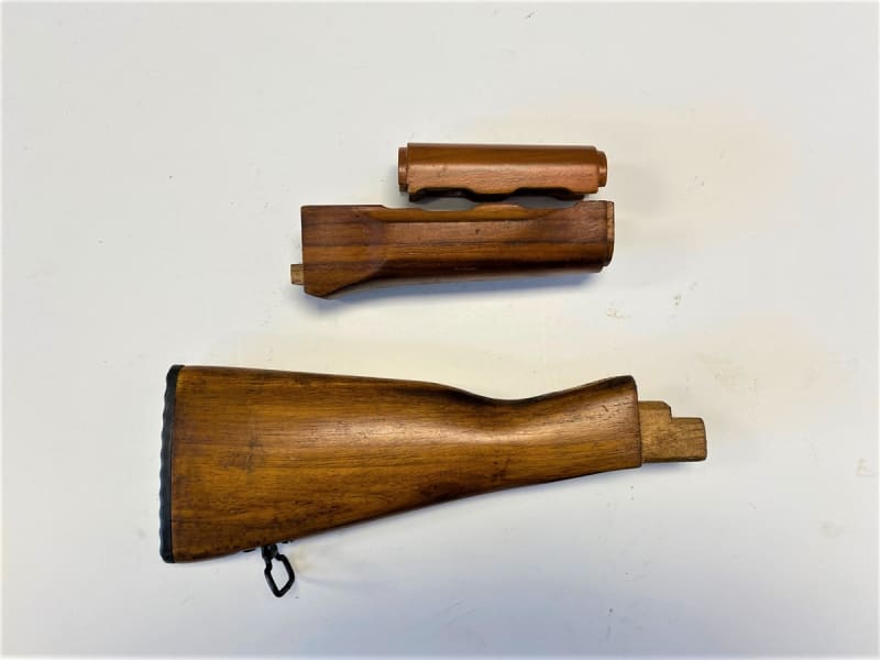 AK47 WOOD STOCK SET SOLID TEAK AK47 WOOD STOCK SET SOLID TEAK