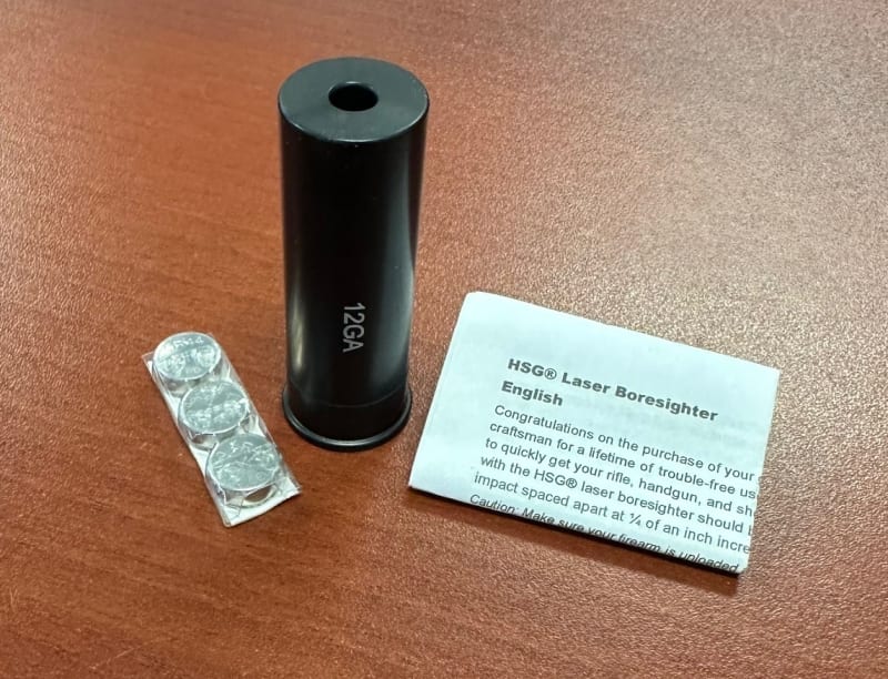 Laser Boresighter 12 Gauge Red Dot Laser