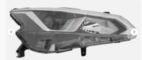Passenger Side Headlight