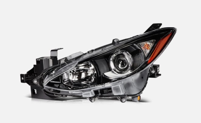 Driver Side Headlights Assembly