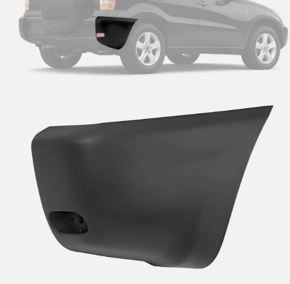 Passenger rear bumper corner cover & Front passenger door molding  2001 Toyota RAV4