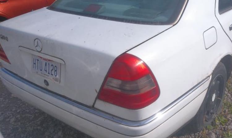 Merc Benz c280 Rear bumper Rh taillight assy