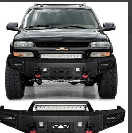 Bumper (Black) 2003 chevy suburban 1500 5.3l