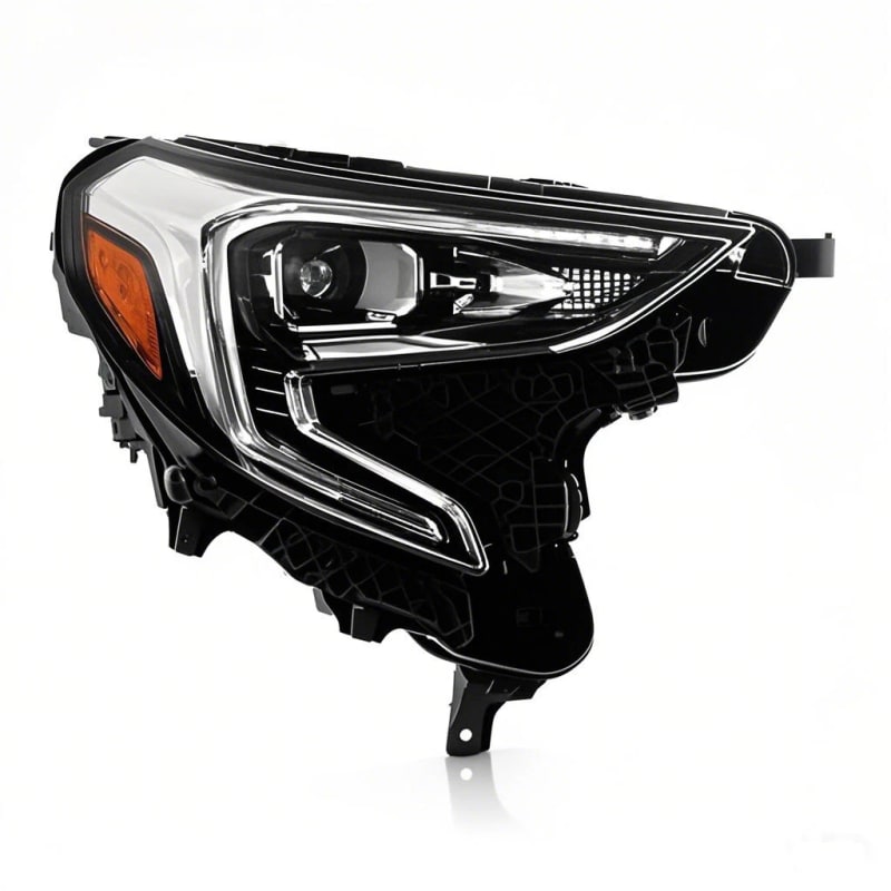 Headlight w/ LED DRL Right Passenger Side