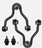 4pcs Front Control Arms Ball Joints Kit